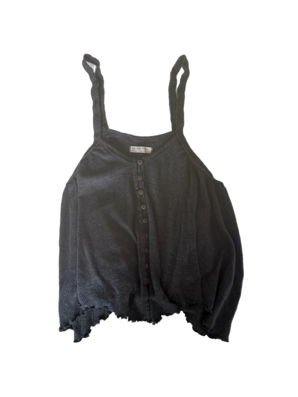 We The Free Womens Dark Blue/Grey Dream Weaver Tank Top Size XS Fairycore Whimsy